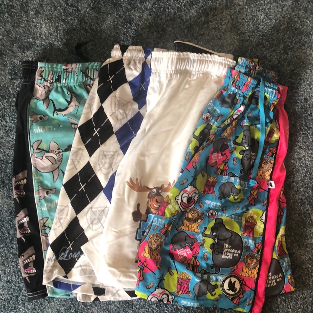 Fun and crazy long boys shorts